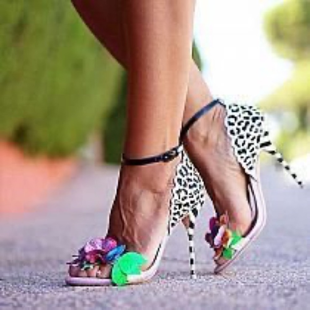 * * S O L D*-* Sophia Webster Lilico Jungle
Flower Sandals 38.5